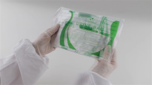 Urine Meter Drainage Bag System Medical Portable Urine Meter Bag With Urine Meter