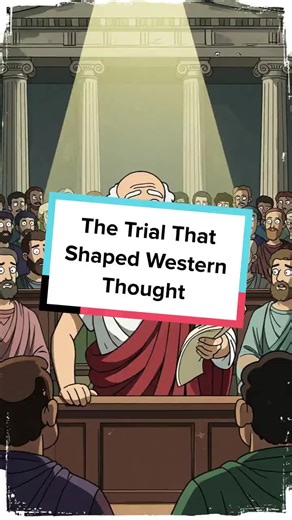 Discover the dramatic trial of Socrates, where ancient Athens confronted justice, truth, and conscience. A timeless story that changed history. #history #ancientgreece #justice #socrates #athens