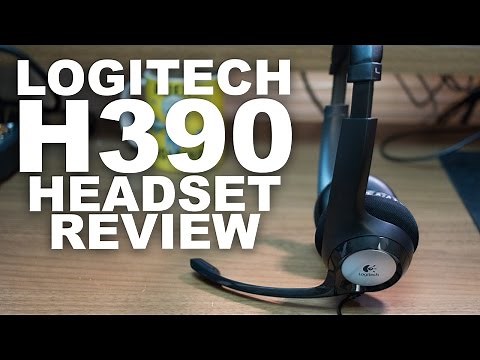 Logitech Clear Chat Comfort H390 USB Headset Review / Test