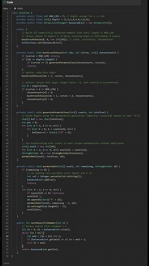 2048 Next Greater Numerically Balanced Number