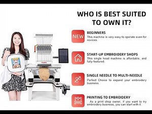 How to use YunFu HM-1501 embroidery machine?#embroidery #embroiderymachine #custom #smallbusiness