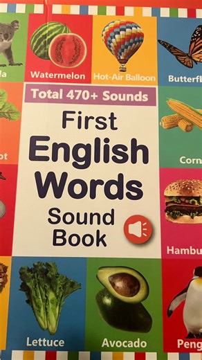 First English words sound book love it very amazing