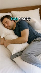 5 PILLOW METHOD 🛏️✨ #sleeptips