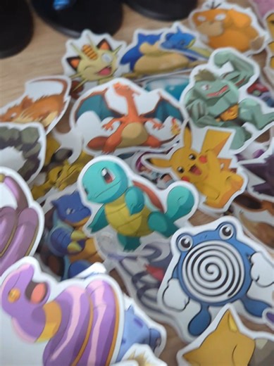 pokemon stickers 50pcs sticker pack waterproof #pokemon