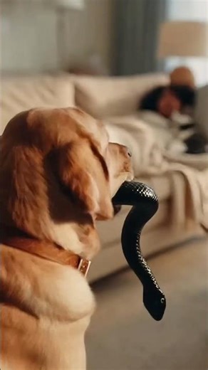 Dog vs Cat Fake Snake—Total House Mayhem #funnydogs #dogvideos #funnycats #catvideos #shorts