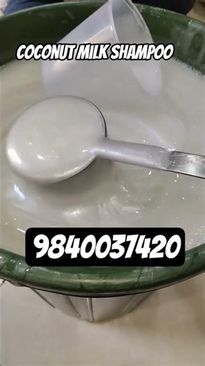 Homemade Coconut Milk Shampoo 🥥 | Herbal Hair Care for Soft & Silky Hair