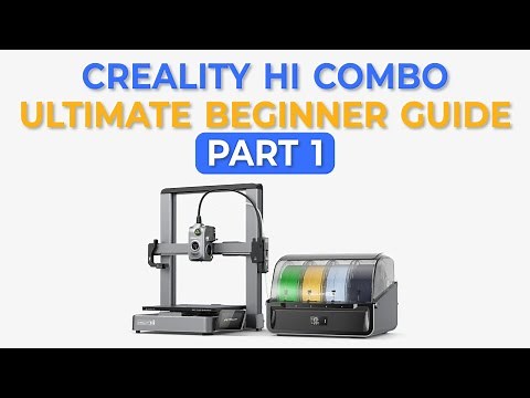 HOW TO Unbox & Assemble Creality Hi Combo 3D Printer