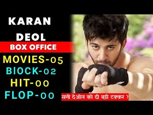 Karan Deol All Movies List Hit & Flop With Box Office Collection Analysis