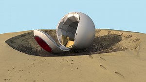 Saiyan Pod - 3D model by nathanielv537