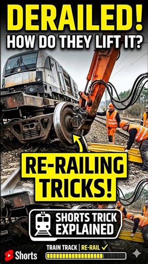 How is a Detailed Train Put Back on Track ?