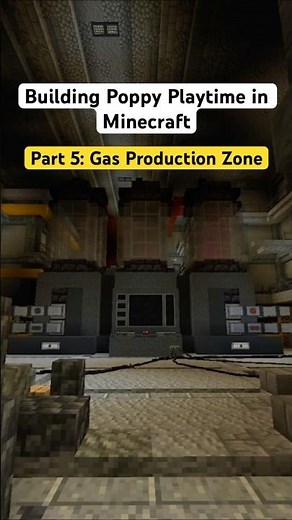 Gas Production Zone | Poppy Playtime Chapter 3 in Minecraft