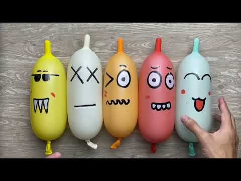 Making Slime With Funny Balloons ! Satisfying Relaxing Slime Video ! #Part 850