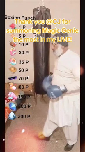 Join the fun! Summon Magic Genie in my LIVE and experience the magic. @CJ #tiktoklive #livehighlights #livegift #Magicgenie #rosietherosebean