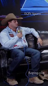 Rodeo is a whole different ballgame today and it’s pretty incredible. @cyledenison7 had the chance to talk about Round 8 in the Team Roping at the Wrnagler National Finals and how he’s staying positive this year today on the EQN Sports Replay. Catch the full interview over on EQN Sports or Roping.com. Link in bio. | Roping.com