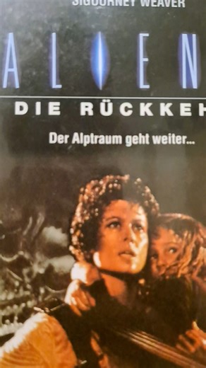 Aliens VHS Wide Screen collection