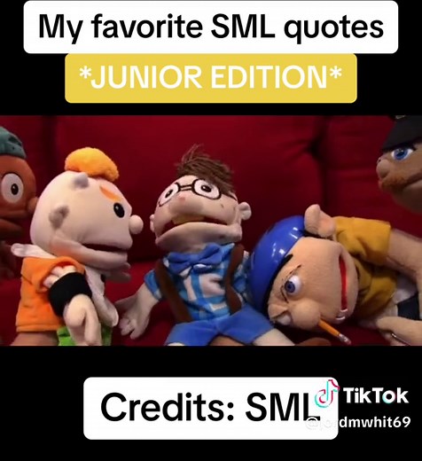 Credit to: SML #smlbestmoments #smlfunnymoments #sml #smljunior #bowserjr #smlclips #fypagetiktok #fypシ #viraltiktok #childhoodnostalgia #funny #puppet