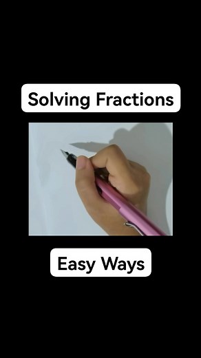 5.5K views · 56 reactions | Solving Fractions #fbreels #fypシ #trending #math #education #solving | Love, Teacher Jes | Facebook