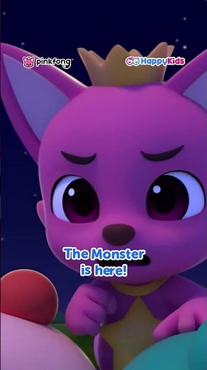 Pinkfong Runs for Monster | Halloween Special | Watch Free on HappyKids