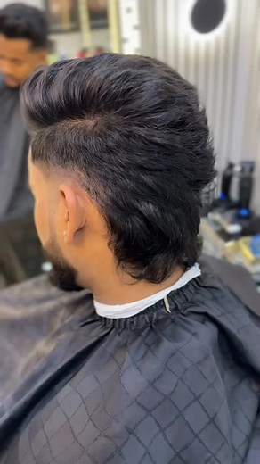 Mullet fade..... . . . .. . . . . . . . . . . . . .. #mullet #barber #barbershop #haircut #mullethaircut #mullethair #hair #fade #barberlife #hairstyles #barbershopconnect #hairstyle #shag #barbers #skinfade #menshair #taperfade #barberindo #hairstylist #shaghaircut #taper #s #fadehaircut #wahl #balayage #blonde #beard #mullets #barbershopindonesia #mulletgang . .. | farzi salon
