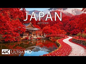 Japan Autumn 4K 🍁 Stunning Kyoto Temples, Red Maples & Scenic Fall Views