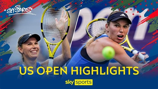 Wozniacki vs Brady | US Open highlights
