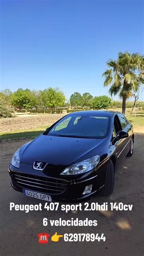 Peugeot 407 Sport 2.0HDI 140CV - Resérvalo y Pruébalo con Autos Cruz