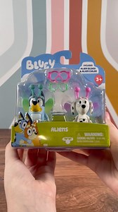 Super Moose Toys sent me the Bluey Aliens Figure 2-Pack! So cute!! Thank you Moose Toys! 💙🤍Bluey #freeproduct #ad #paidpromotion #bluey #blueytoys #moosetoys #injoywithviolet | Violet Brielle Spataro