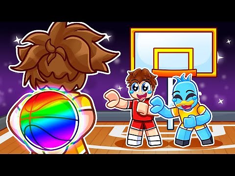 I Pretended to be a NOOB in Roblox Basketball Simulator, Then Used My $100,000 Ball!