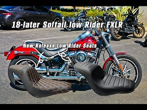 C.C. RIDER Low Rider S ST Seat Driver And Passenger Seat Low Rider FXLR FXLRS FXLRST 2018-2023