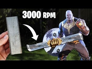 Mini THANOS SWORD BUILD - Shred The Universe to Atoms