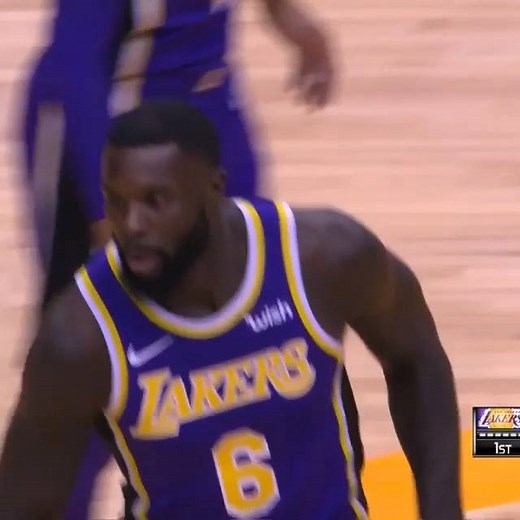 1.2M views · 8.2K reactions | Lance Stephenson and JaVale McGee combine for 43 PTS, 14 REB and 10 AST as they lead the Los Angeles Lakers to their first win of the season! | NBA | Facebook