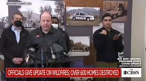 2.5K views · 23 reactions | The wildfires in the Boulder, Colorado area emerged “in the blink of an eye” on Thursday, officials say: “This was a disaster in fast motion…many families having minutes, minutes to get whatever they could” | CBS News | Facebook