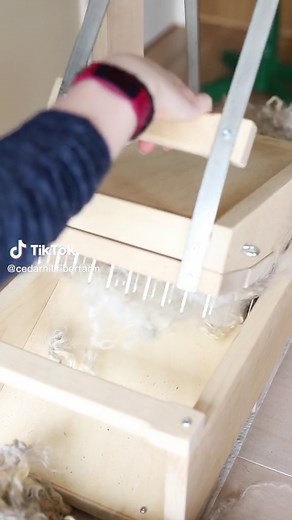 Processing Mohair Fibers: From Locks to Clouds