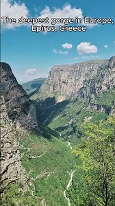 Vikos Gorge, Epirus, Greece 🇬🇷