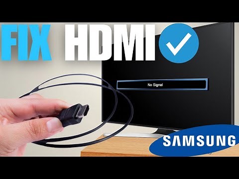 How To Fix Samsung Smart TV HDMI No Signal Error?