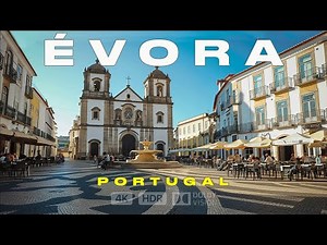Évora, Portugal 🇵🇹 – Ancient Roman City & UNESCO Old Town | 4K Walking Tour
