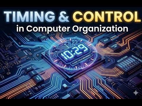 Timing and Control in Computer Organization.