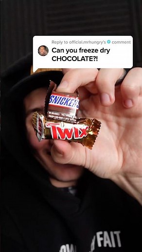 Twix VS Snickers… which would you pick? #freezedried #chocolate #candy