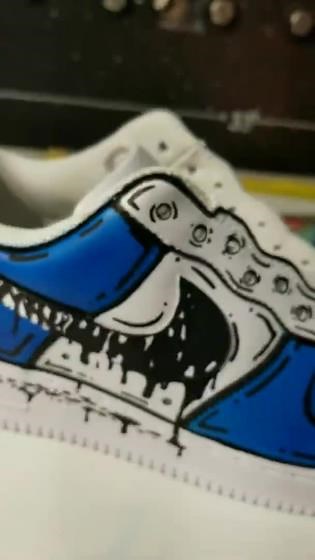 Cartoon Air Force 1's #shorts