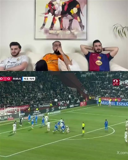 ردة فعل برشلوني ومدريدي على مباراة الريال والباسيتي