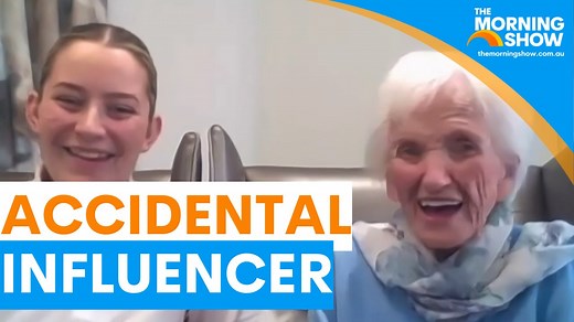 95K views · 2.2K reactions | ACCIDENTAL INFLUENCER  A 103-year-old UK grandmother has gone viral with a makeup tutorial video on TikTok. #TMS7 – Straight after Sunrise, weekdays on Channel 7 and 7Plus | The Morning Show | Facebook