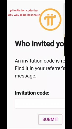 ‏pi invitation code to open pi the bitcoin future coin