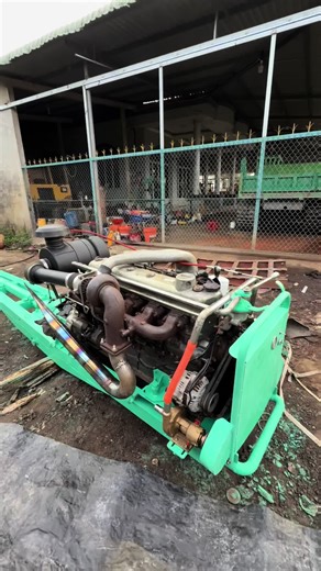 Exploring a Large Green Industrial Machine