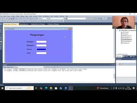 TUTORIAL MEMBUAT PROGRAM PERHITUNGAN - Visual Studio 2010