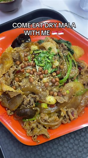 Dry Mala Eating Experience in Singapore