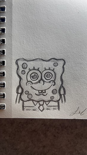 Lando’s Art | Cartoon. #artistsoninstagram #howto #tutorial #spongebob #drawing | Instagram