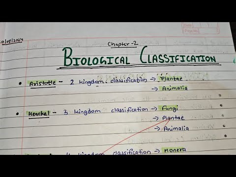 Biological Classification | Class-11 | Chapter-2 #biology #biological_classification #Class11biology