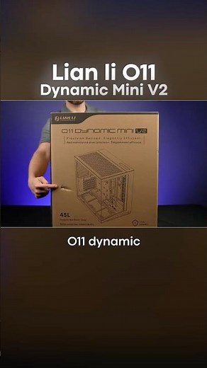 Lian Li O11 DYNAMIC MINI V2 PC Case All White