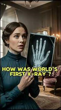 The First X-ray in History! 🩻 | Wilhelm Röntgen’s Incredible Discovery.
