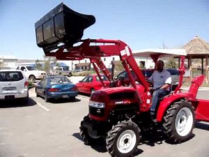 Jinma 254/284 tractor with Ansung loader
